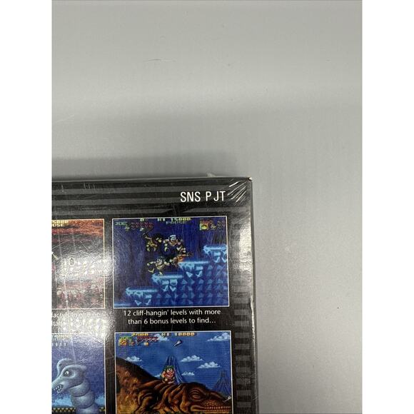 Joe and Mac Super Nintendo SNES Factory Sealed New Data East Authentic - Picture 7 of 16